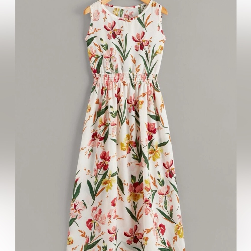 Floral summer dress